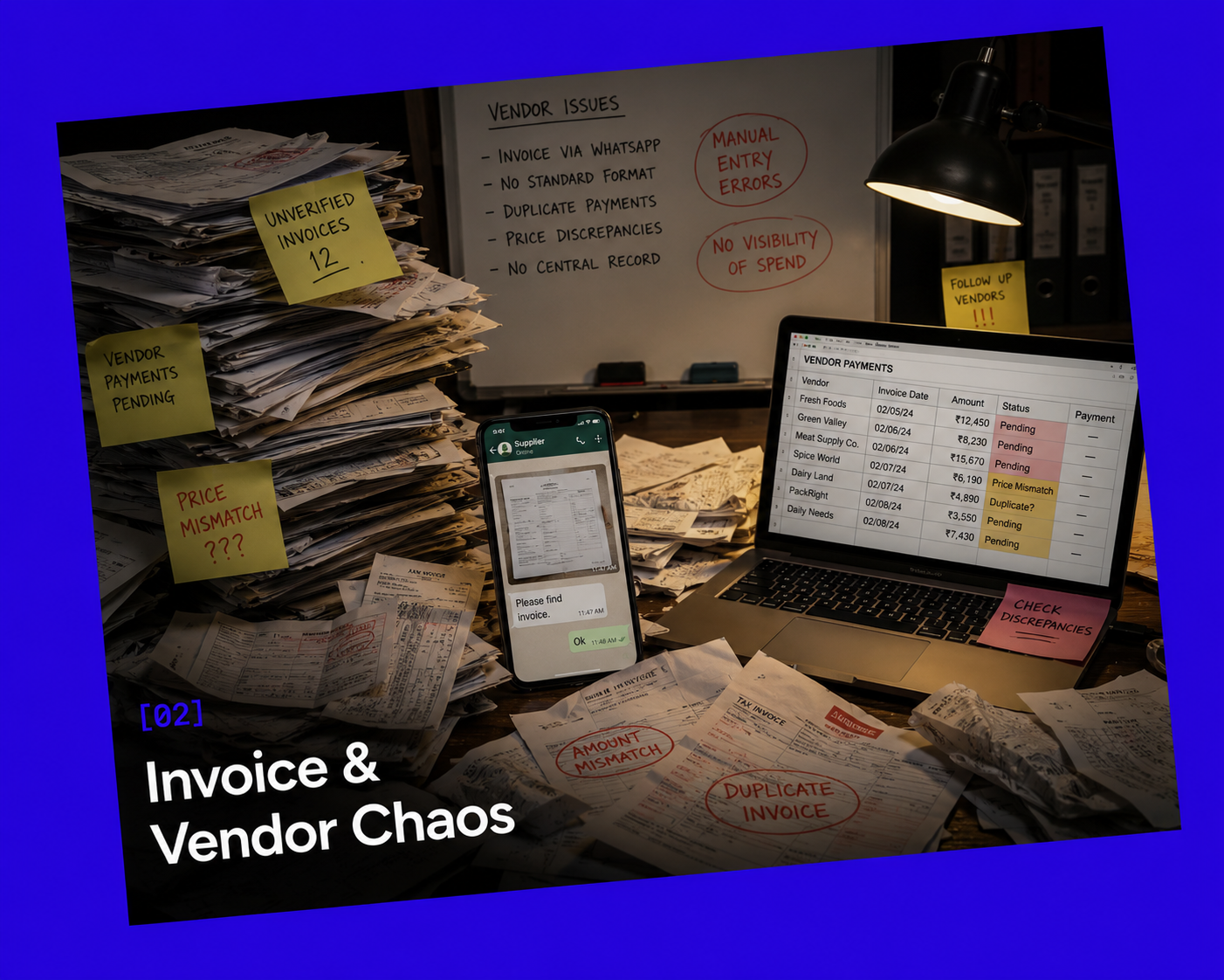 Invoice & Vendor Chaos
